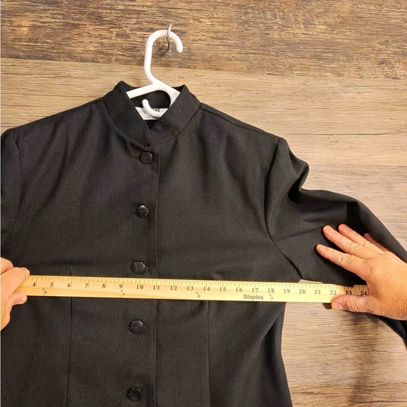 Christy Girl Black Women's Blazer Jacket - Picture 5 of 9